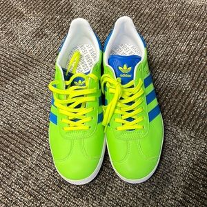 Brand New - Never Worn - Custom Adidas Gazelle Shoes - Size 8.5M